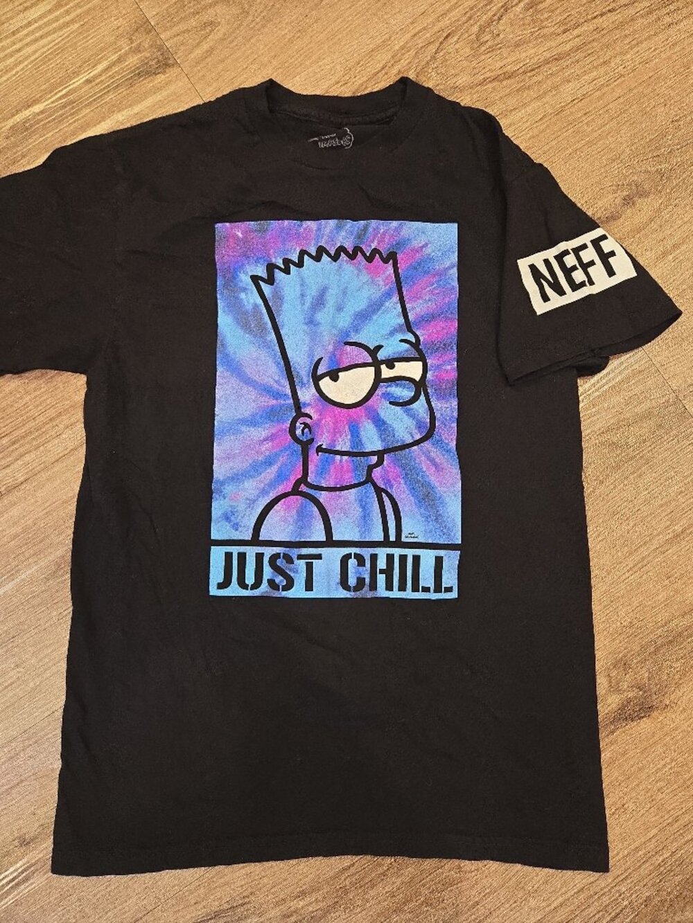 The Simpsons x NEFF Bart Simpson Just Chill Graphic T-Shirt